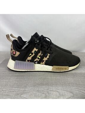 Adidas NMD R1 Women Shoes Size 11 Leopard Multicolor Running Sneakers